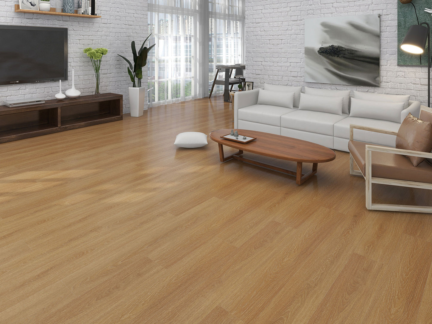 Suelo Vinilo SPC Amazonas Roble